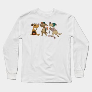 Dog Fashion Cute Long Sleeve T-Shirt